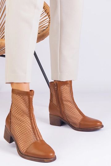 Braune Stiefeletten aus... 2