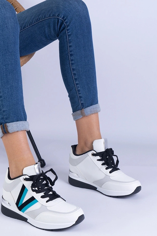 Weiße Damen-Sneakers Ninella mit... Weiße Damen-Sneakers Ninella mit...