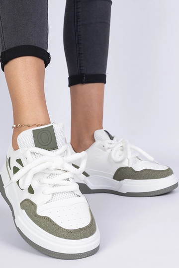 Grüne Damen-Sneakers mit... 2