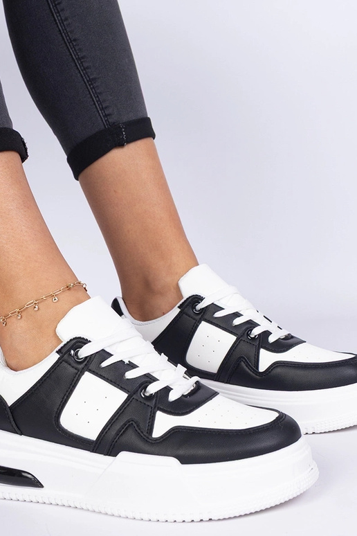 Rossio schwarz-weiße Sneakers für...