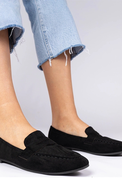 Schwarze elegante Mokassins von... Schwarze elegante Mokassins von...