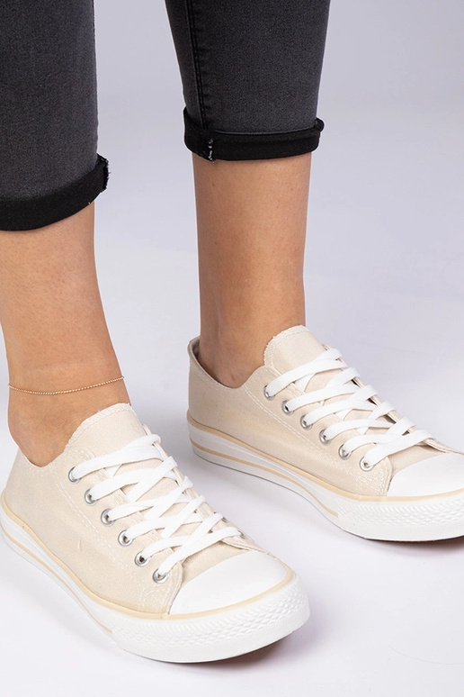 Braune klassische Damensneaker Menfis