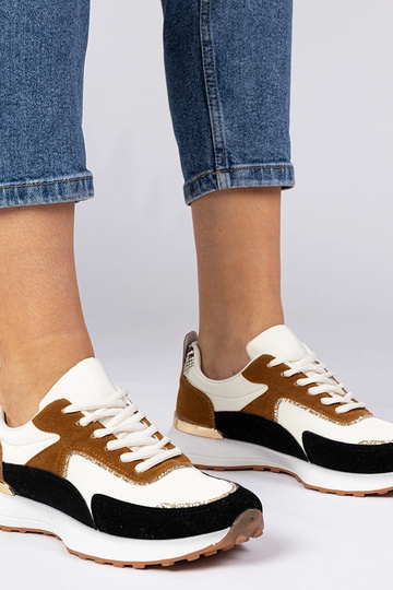 Weiß-schwarze Damen...