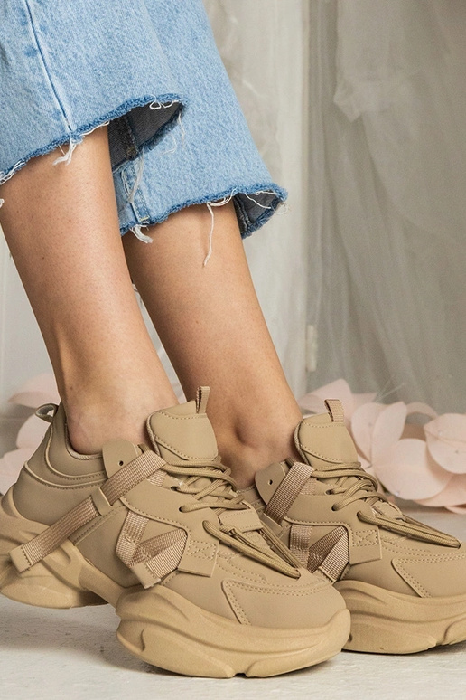 Braune Damen Sneakers Massive Sport... Braune Damen Sneakers Massive Sport...