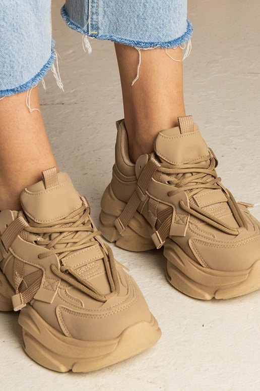 Braune Damen Sneakers Massive Sport... Braune Damen Sneakers Massive Sport...