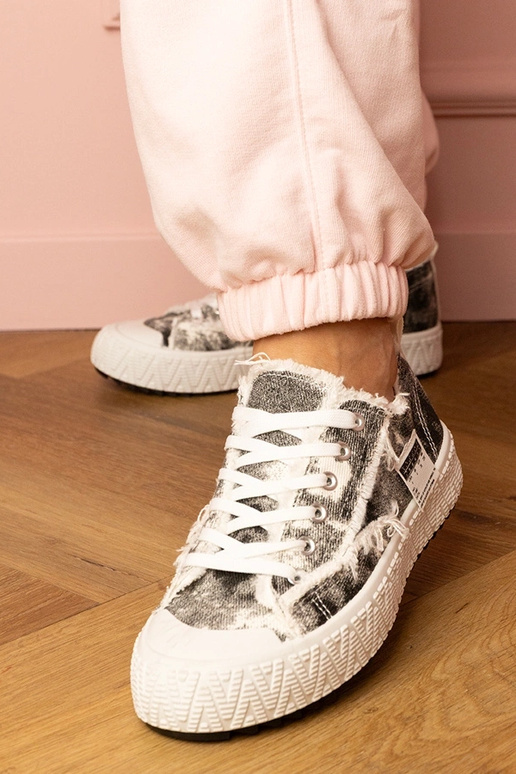 Schwarze Damen-Sneaker Bellina