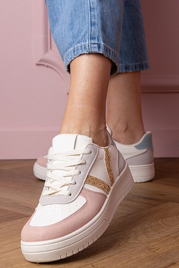 Bunte Damen-Sneaker mit...