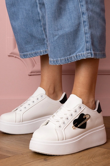 Weiße Damen-Sneaker mit... 2