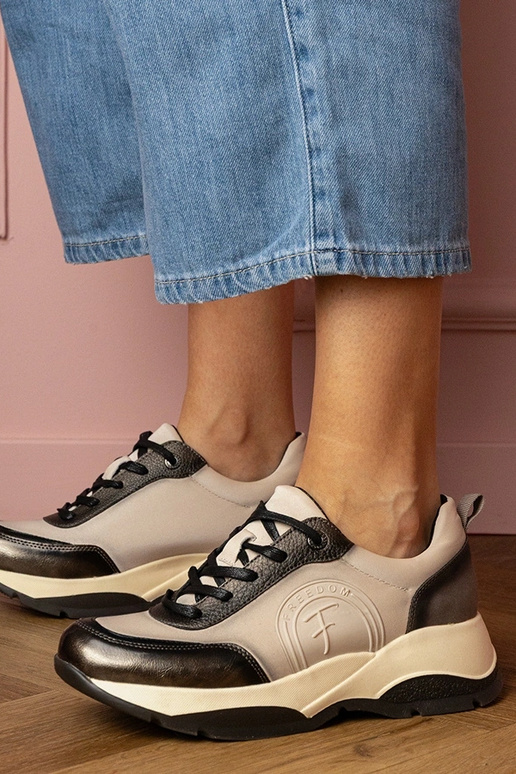 Graue Damen-Sportschuhe Wener Graue Damen-Sportschuhe Wener