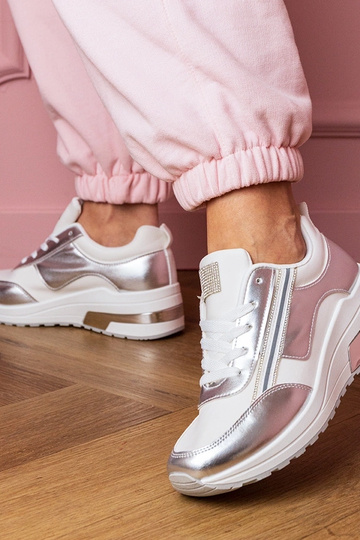 Weiße Damen-Sneaker mit... 2