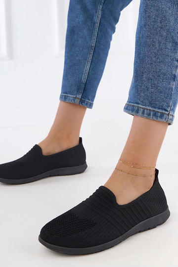 Schwarze Damen Sport...