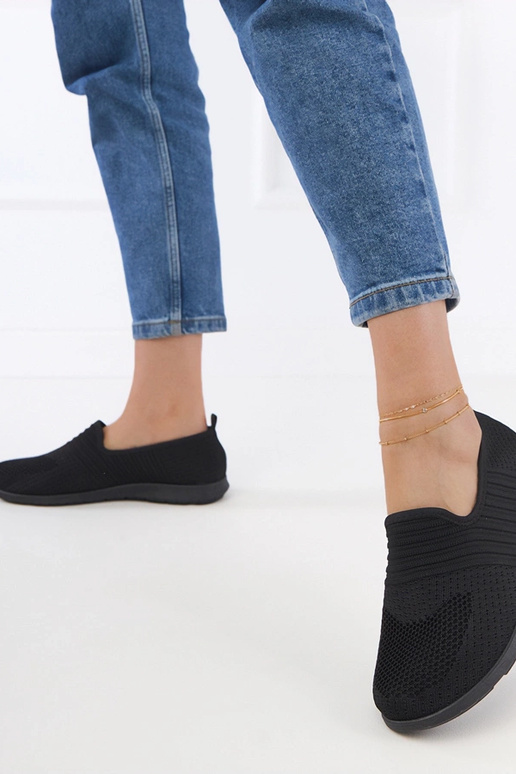 Schwarze Damen Sport Sandalen Saris