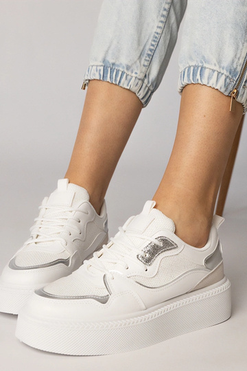 Weiße Sportschuhe mit... 2