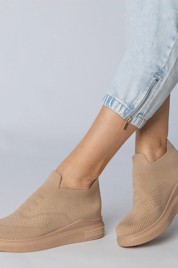 Braune Slip-On-Schuhe, „Merinsa" 2