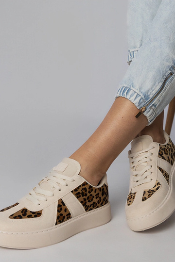 Beige Sneakers mit... 2