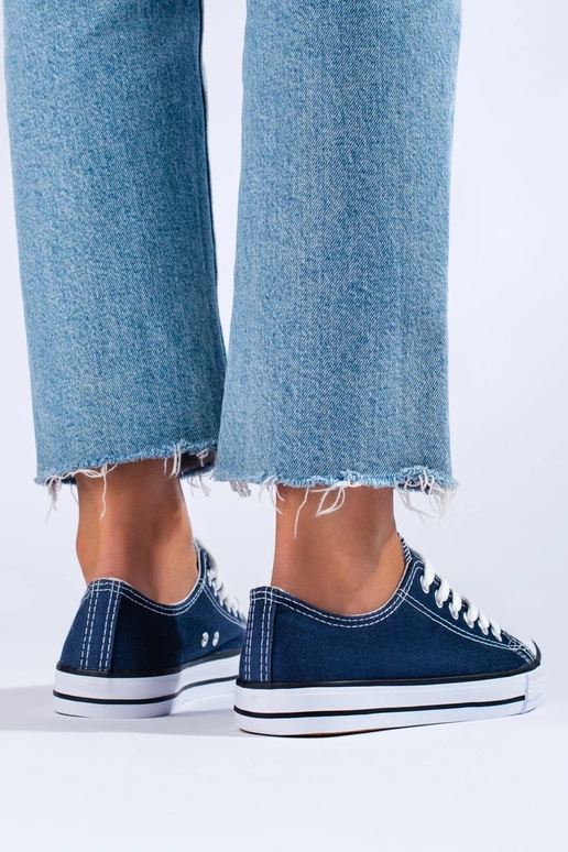 dunkelblaue Damenschuhe Shelovet