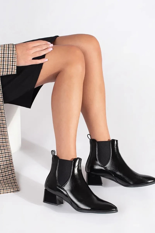 Schwarze elegante Schuhe von Shelovet