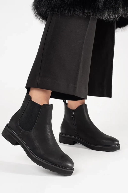 Klassische schwarze SERGIO...