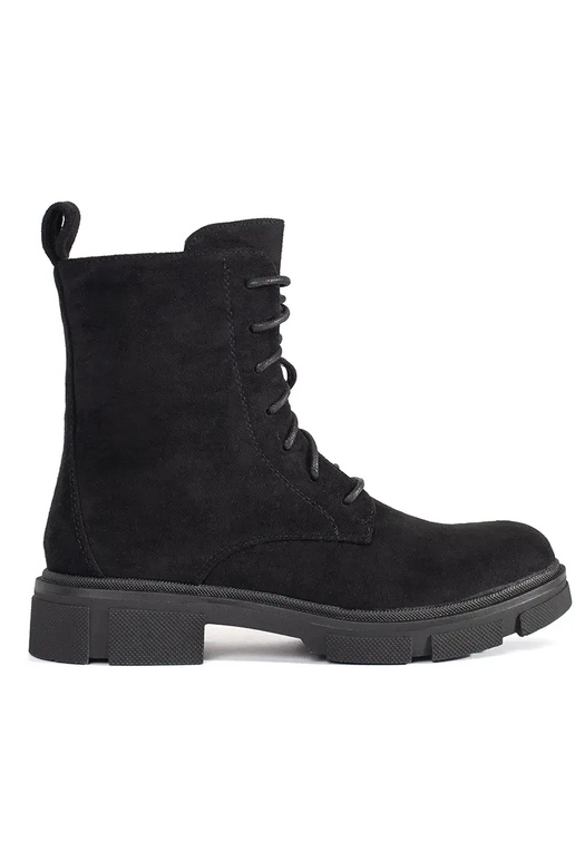 Wildleder-Damenschuhe mit Schnürsenkeln Wildleder-Damenschuhe mit Schnürsenkeln