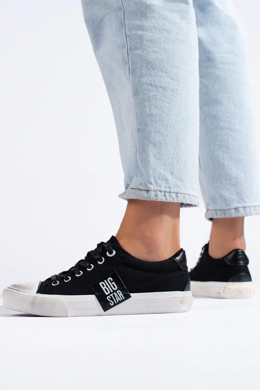 Damenschuhe Big Star JJ274354 schwarz