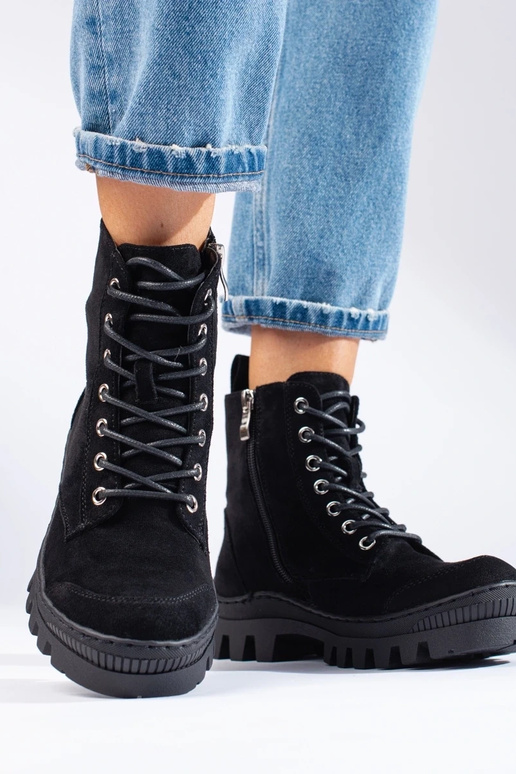 mit Schnürsenkel Damenschuhe S.Barski...