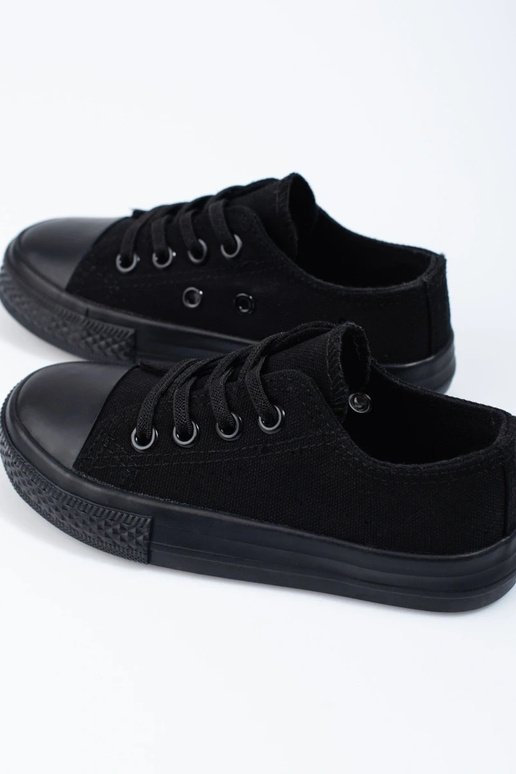 Schwarze Vico-Schuhe im Sportstil Schwarze Vico-Schuhe im Sportstil