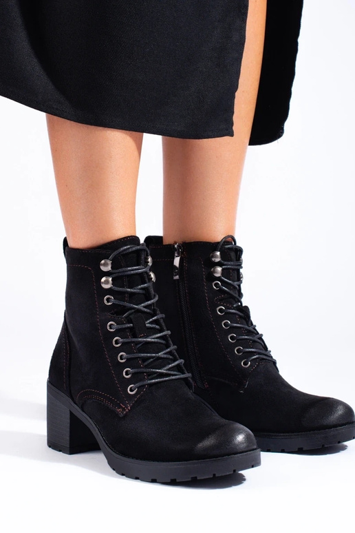 Damen-Schnürschuhe mit hohen Absätzen...