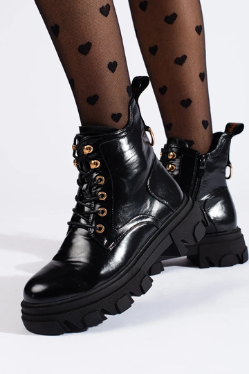 Damenstiefel mit Lackeffekt... 2