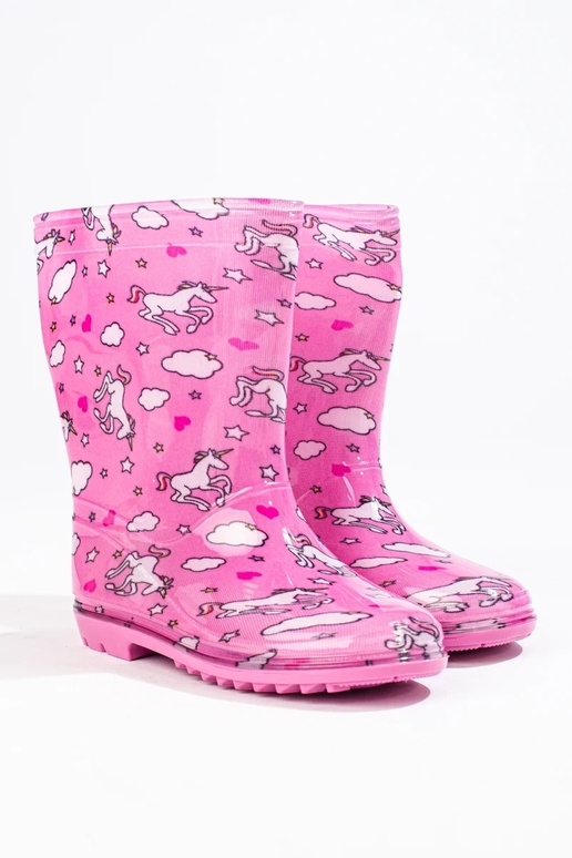 Kindergummischuhe Shelovet rosa Farbe Kindergummischuhe Shelovet rosa Farbe