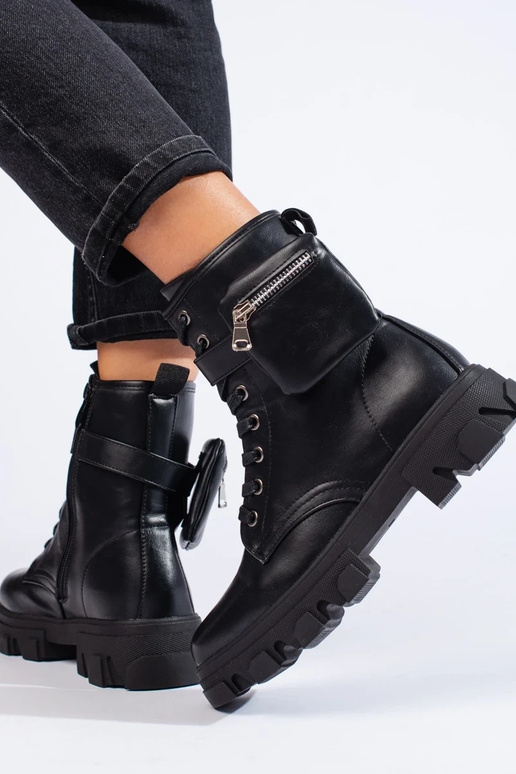 Damen-Stiefeletten mit Griff Damen-Stiefeletten mit Griff