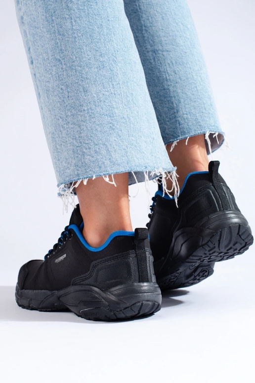 Trekkingschuhe DK schwarz und blau Trekkingschuhe DK schwarz und blau