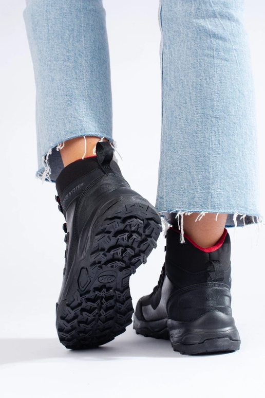 High-Top-Trekkingstiefel DK Schwarz High-Top-Trekkingstiefel DK Schwarz