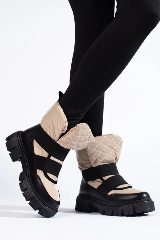 Damen-Schneestiefel mit massiver...