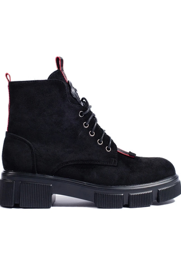 Damen-Schnürstiefel aus...