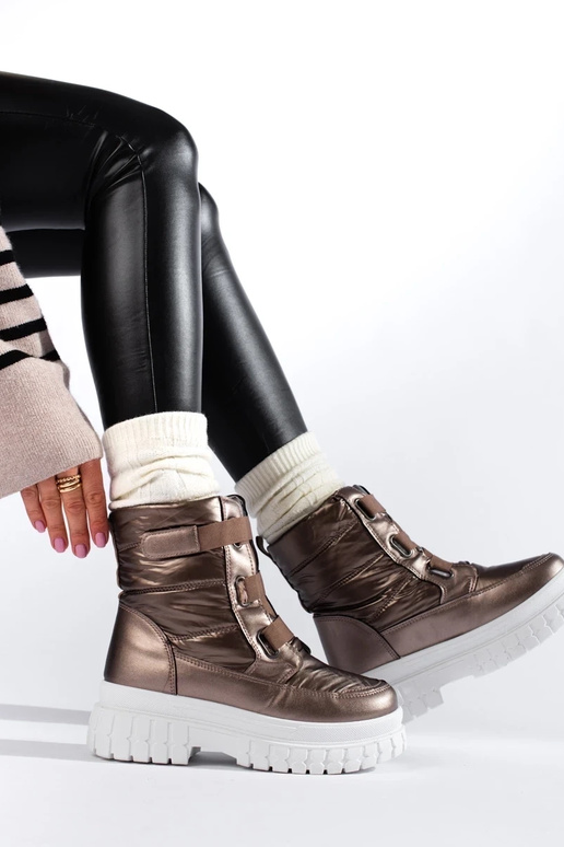 Damen-Schneestiefel mit...