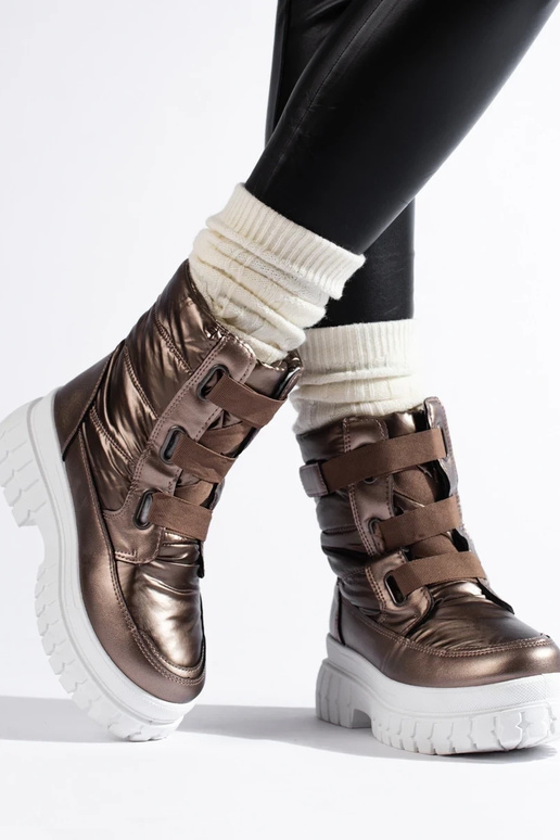 Damen-Schneestiefel mit...