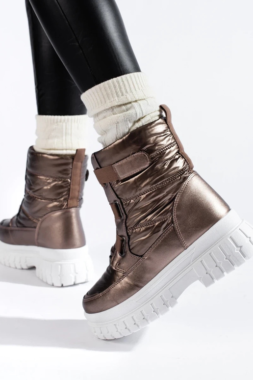 Damen-Schneestiefel mit...