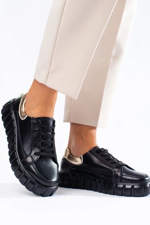 Damen-Freizeitschuhe mit Plateau...