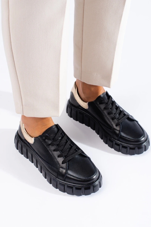 Damen-Freizeitschuhe mit Plateau...