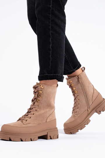 Damenstiefel mit Plateau... 2