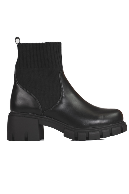 Schwarze Damenschuhe mit flexiblem...