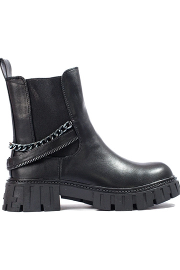 Damenschuhe mit Kette in...