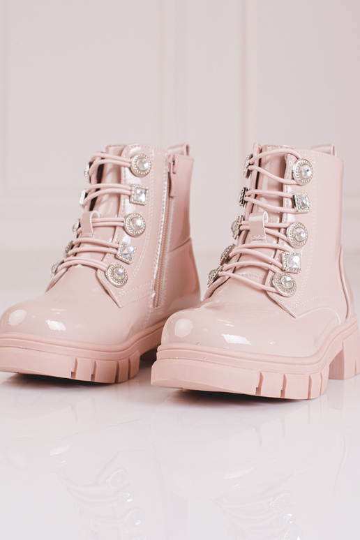 Schnürschuhe für Mädchen mit...