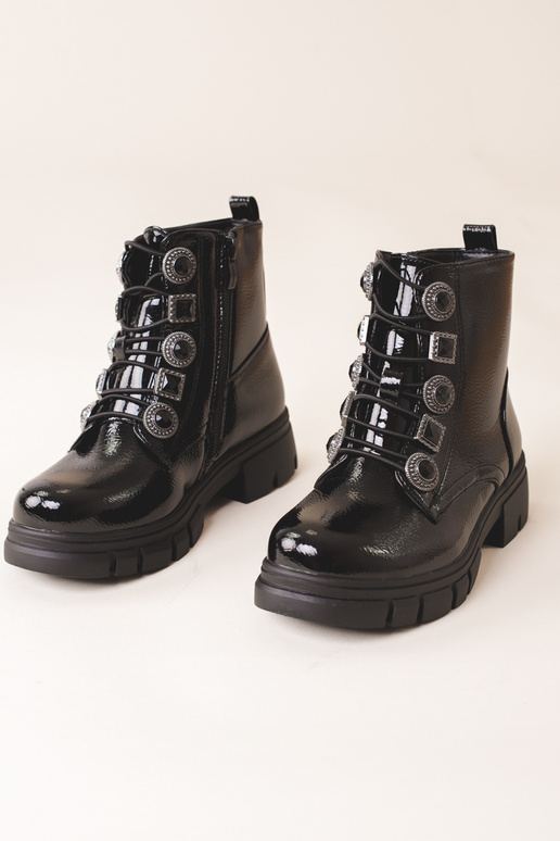 Schnürschuhe für Mädchen mit...