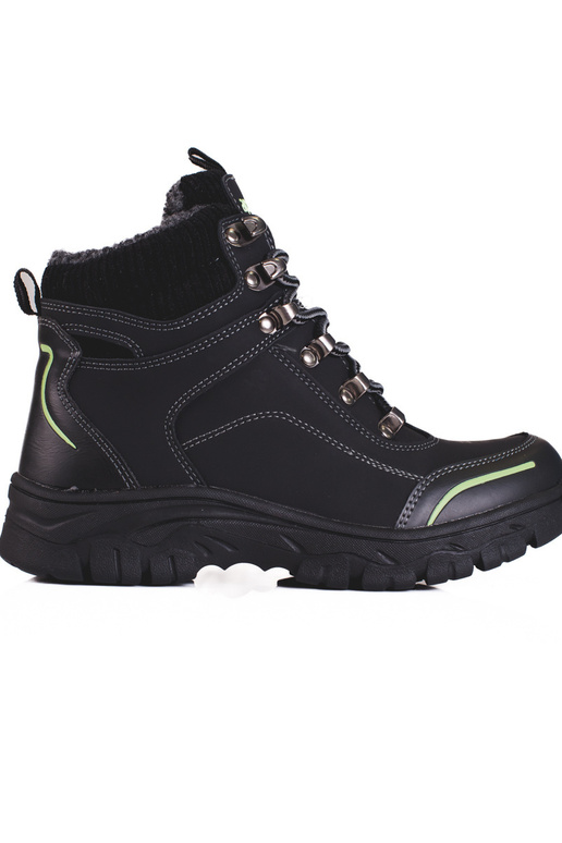 schwarze Trekkingschuhe für Jungen