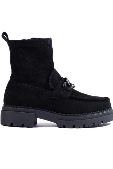 Schwarze Damenschuhe mit...
