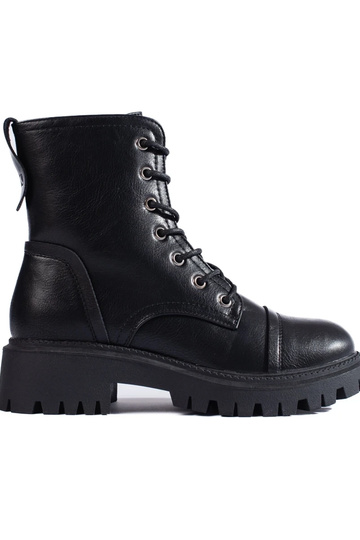 Schwarze Damenstiefel aus...
