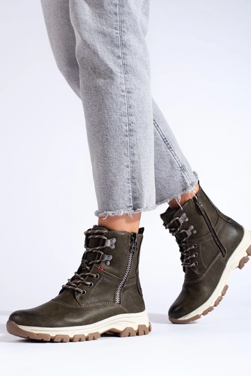 Schnürstiefeletten mit... 2