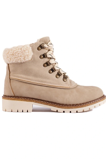 Stiefel mit Schaffell Damen...