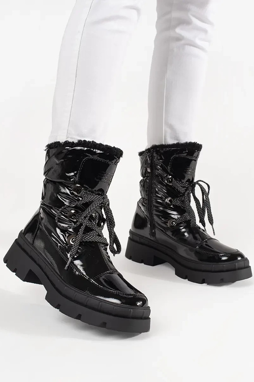 Warme Winterstiefel für Damen in... Warme Winterstiefel für Damen in...